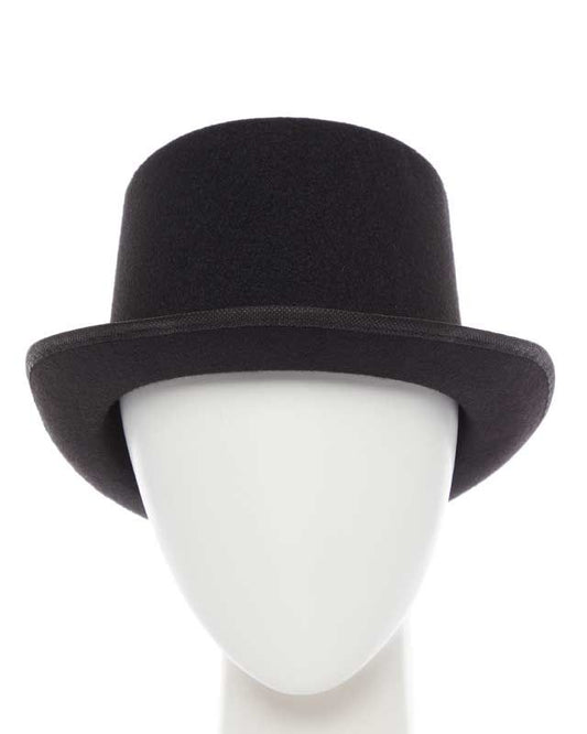 Black Felt Top Hat