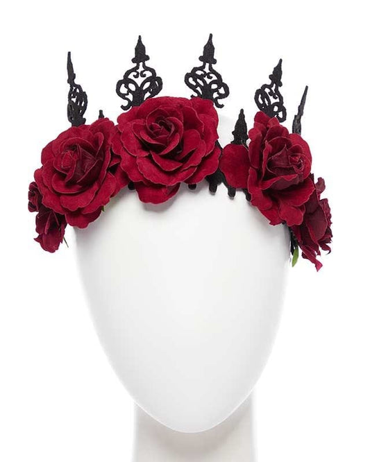 Dark Flower Queen Crown