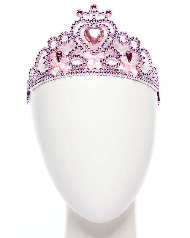 Pink  Heart & Bows Tiara - Child