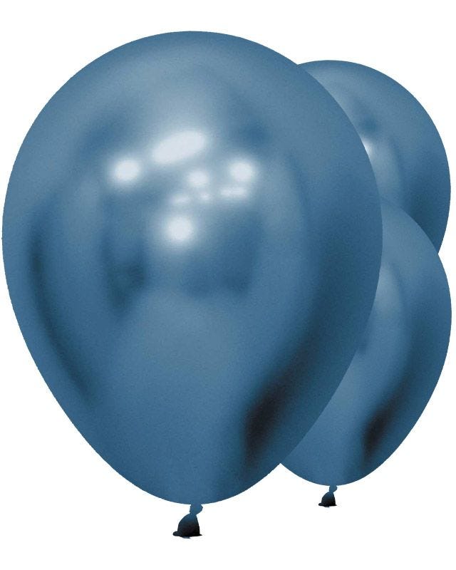 Reflex Blue 24" Latex Balloons (3pk)