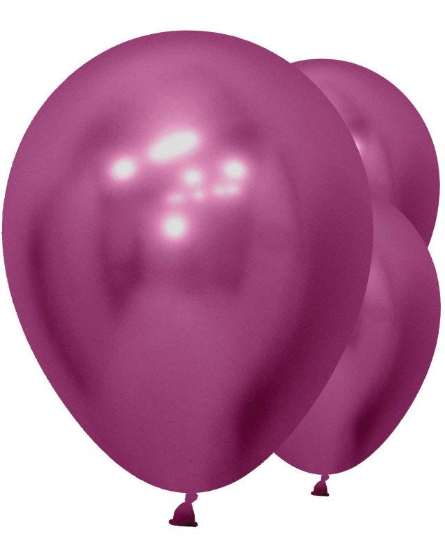 Reflex Fuchsia 24" Latex Balloons (3pk)