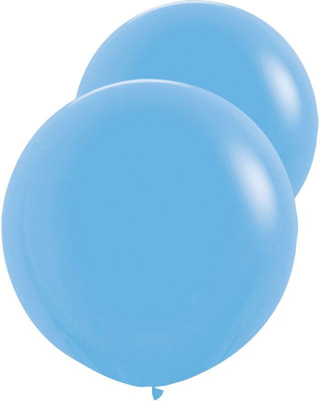 Fashion Blue 36" Latex Balloons (2pk)