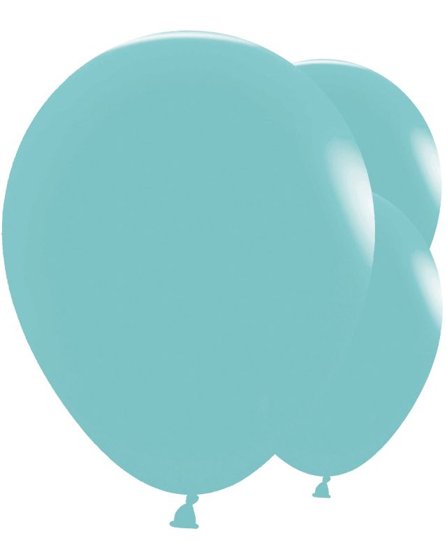 Fashion Aquamarine 24" Latex Balloons (3pk)