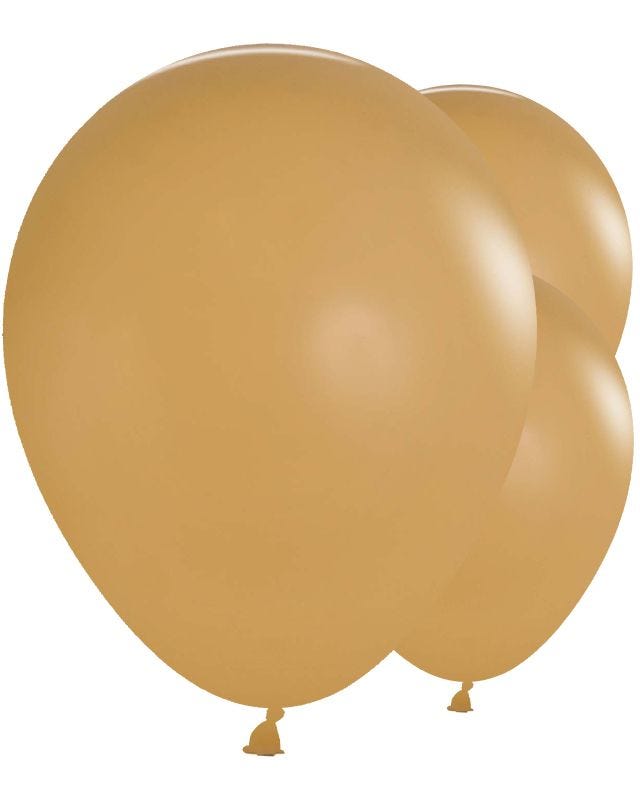 Fashion Latte 24" Latex Balloons (3pk)