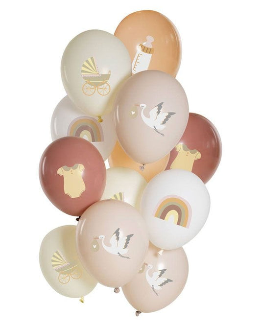 Sweet Baby Balloons - 12" Latex (12pk)