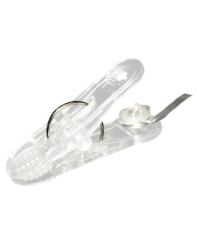 Balloon Clip & Weight with White Ribbon 16g