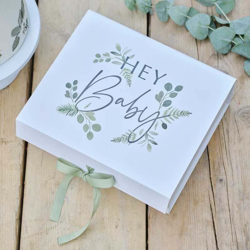 Hey Baby Botanical Gift Box - 30cm x 10cm