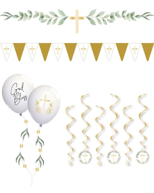 Botanical Celebration Cross Deluxe Decorating Kit