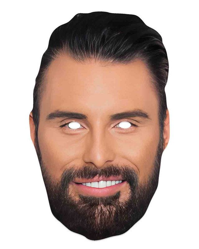 Rylan Clark Card Mask