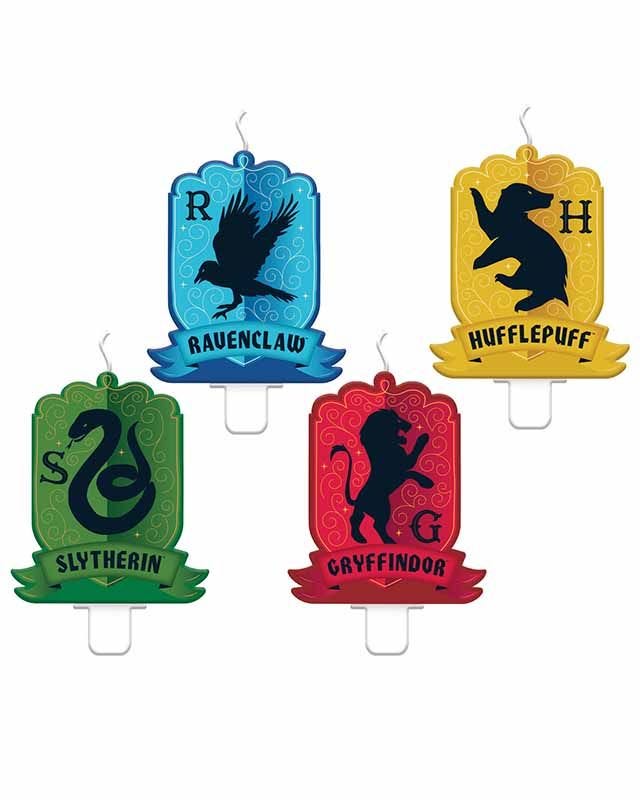 Harry Potter Houses Candles (4pcs)