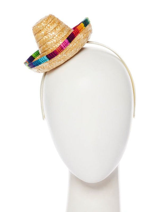 Mini Mexican Sombrero Headband