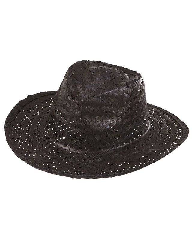 Black Straw Hat