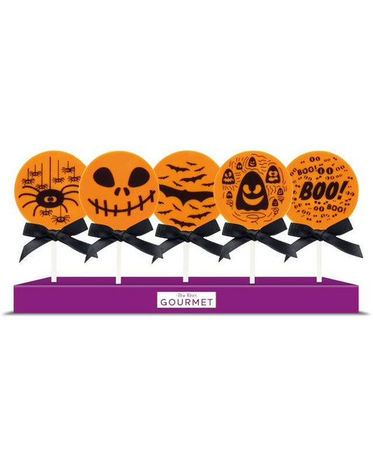 Fright Night Orange Chocolate Lolly - 20g - Assorted