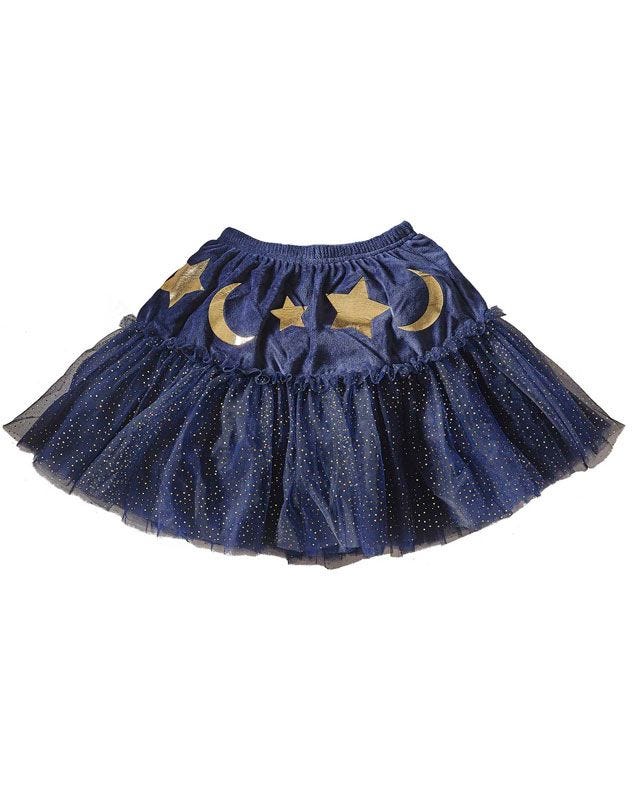 Wizardess Navy Tutu - 3-5 Years