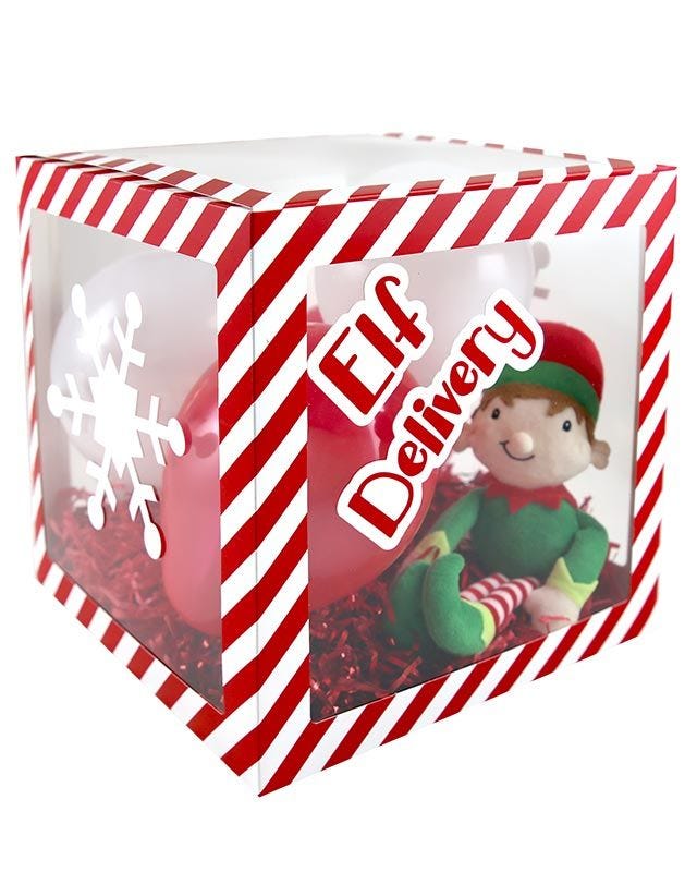 Elf Arrival Balloon Box