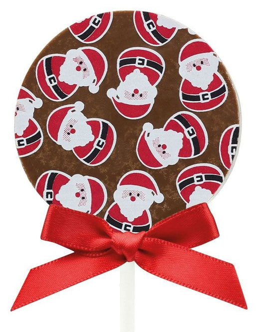 Silly Santa Chocolate Lollies - 20g