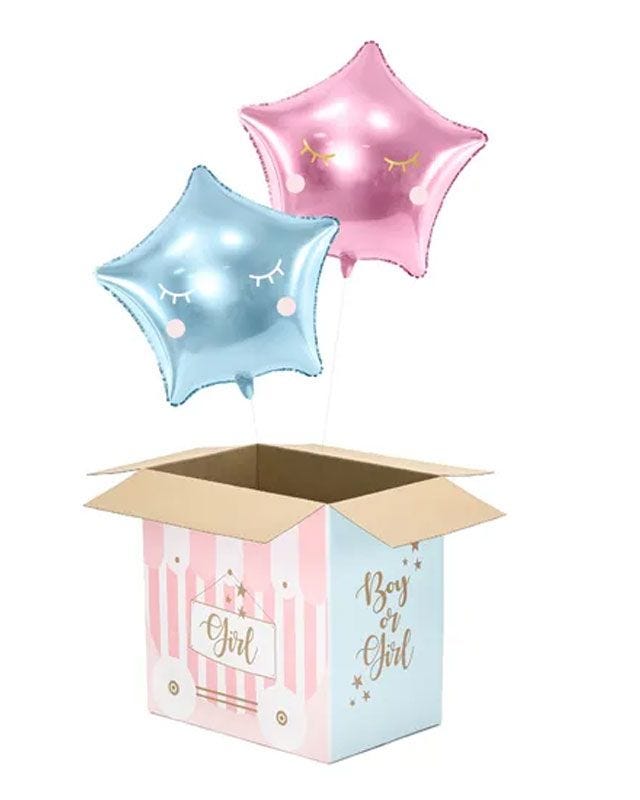 Gender Reveal Balloon Box