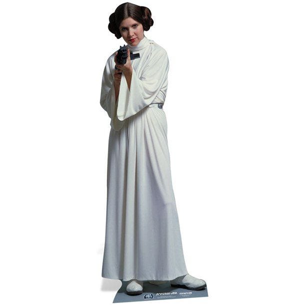 Princess Leia Organa (Star Wars) Cardboard Cutout - 159cm x 56cm