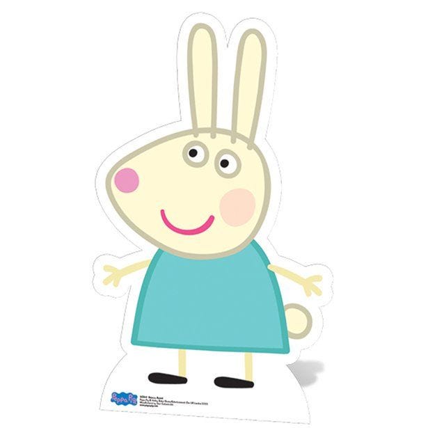 Rebecca Rabbit Peppa Pig Cardboard Cutout - 83cm x 50cm