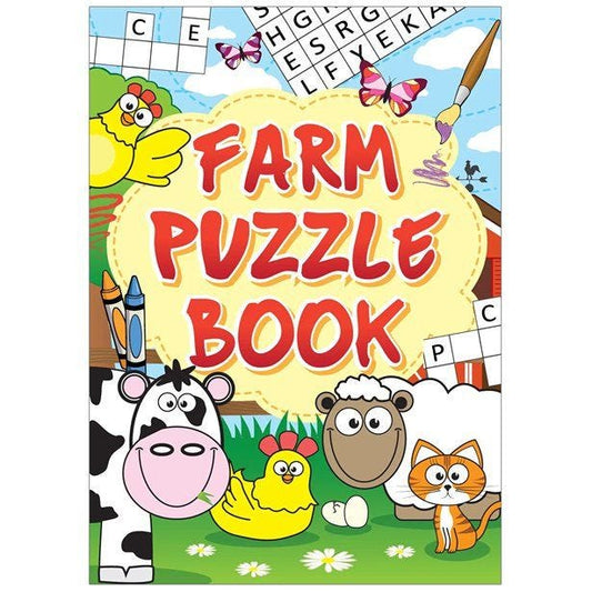 Mini Farm Puzzle Book