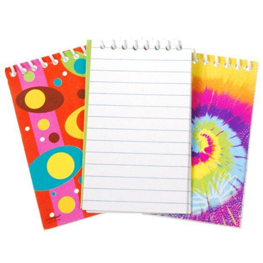 Colourful Mini Notebooks (6pk)