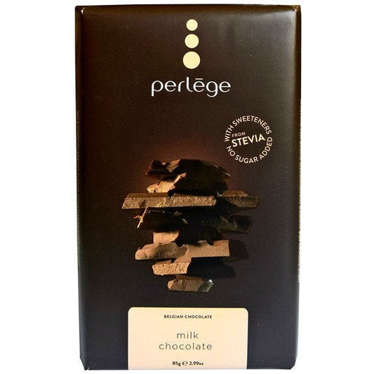 Stevia Belgian Milk Chocolate Bar - 85g