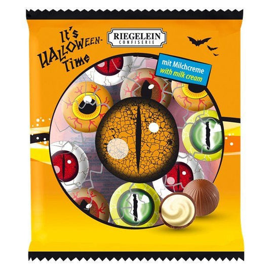 Halloween Chocolate with Milk Cream Eyeballs - 150g