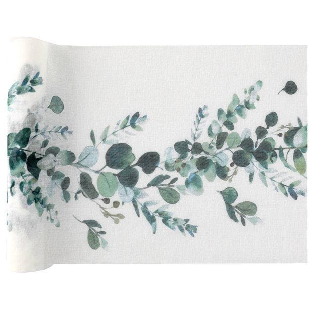 Bucolic Foliage Fabric Table Runner - 3m