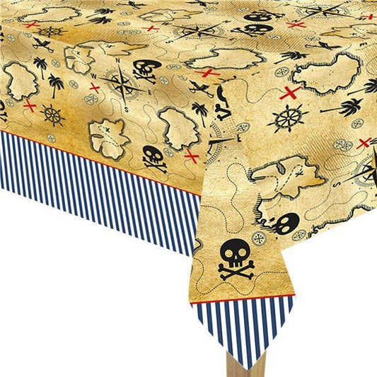 Treasure Island Pirate Paper Tablecover - 1.8m x 1.2m