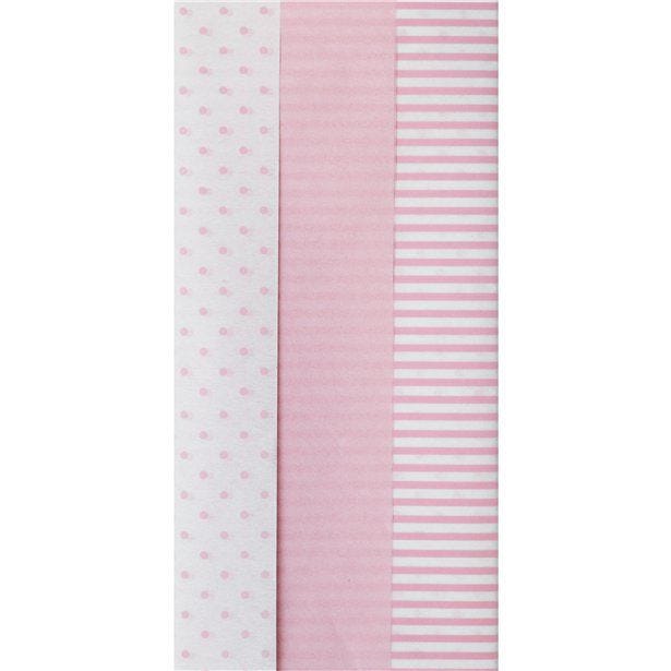 Baby Pink Tissue Paper (6pk)