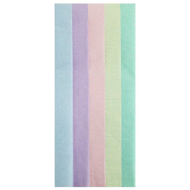 Pastel Coloured Tissue Paper