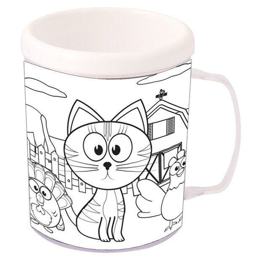 Farm Colouring Mug