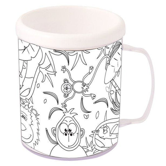 Jungle Colouring Mug