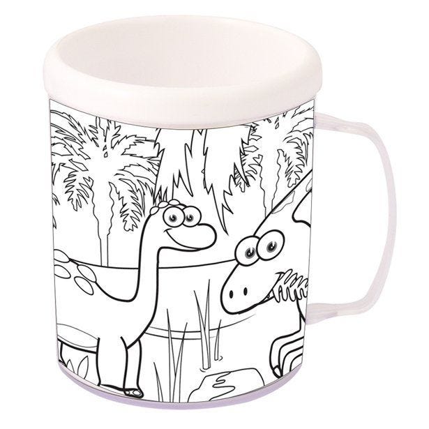 Dinosaur Colouring Mug