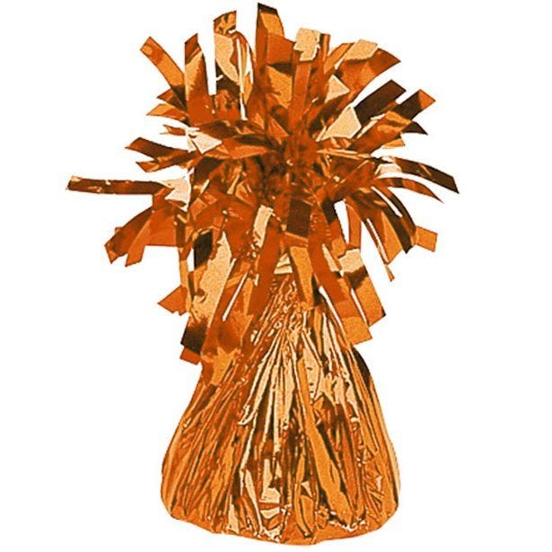 Orange Foil Balloon Weight - 170g