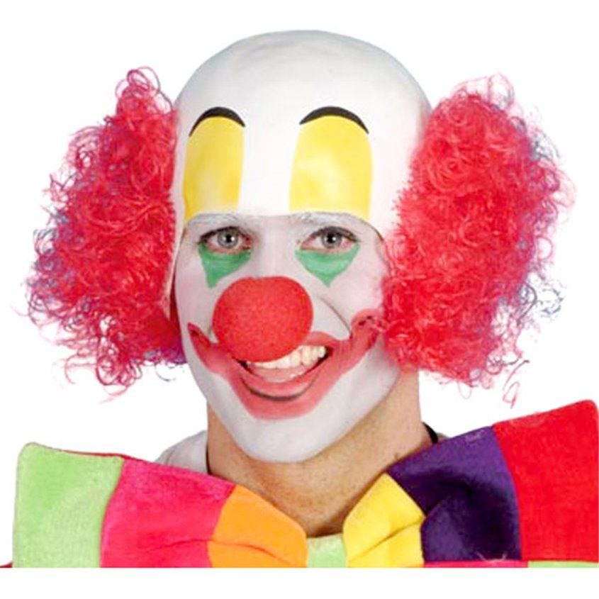 Clown Rubber Top Wig