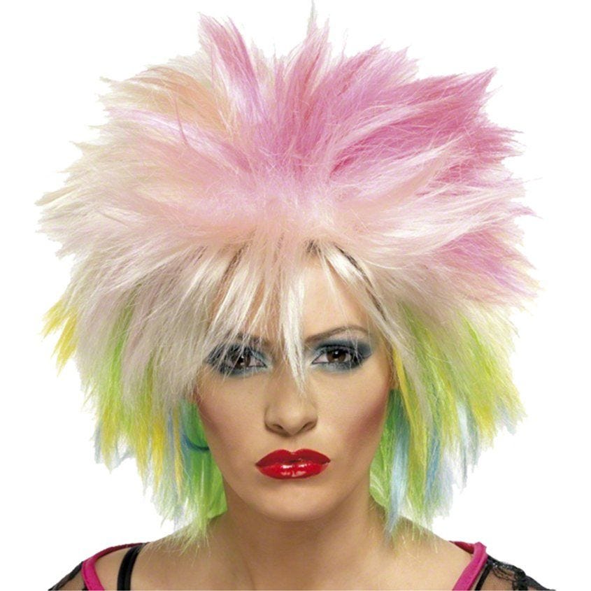 80s Cute Neon Wig