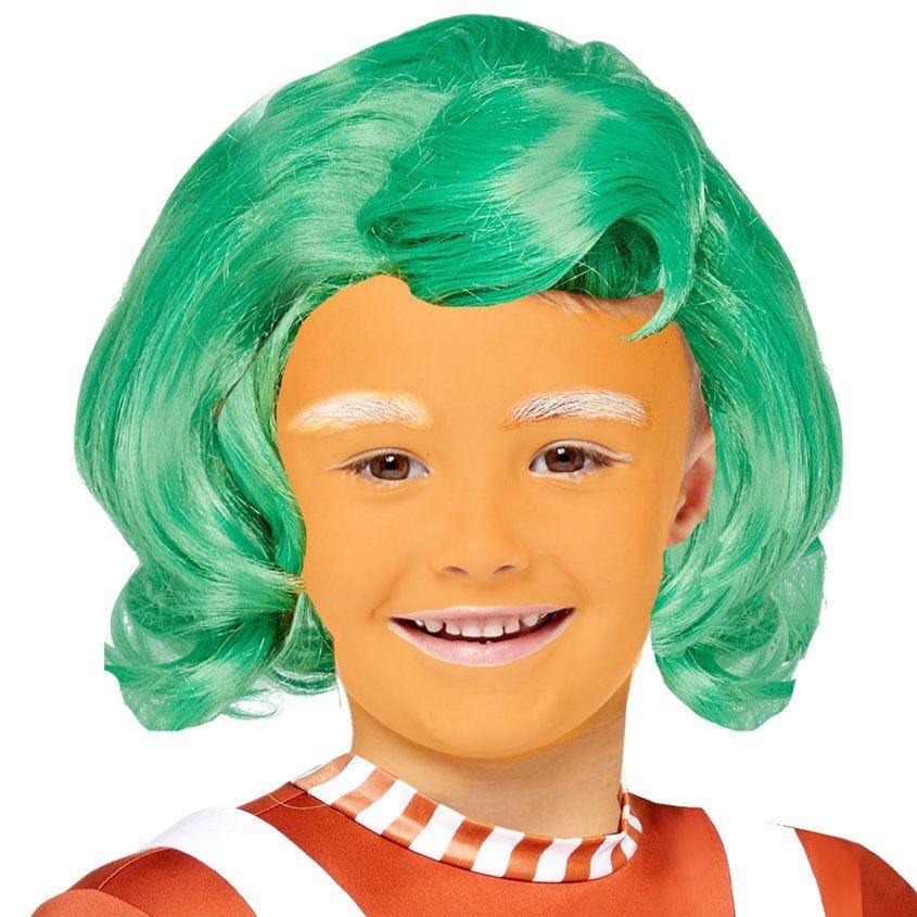 Oompa Loompa Wig - Child