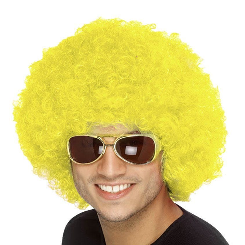 Yellow Afro Wig