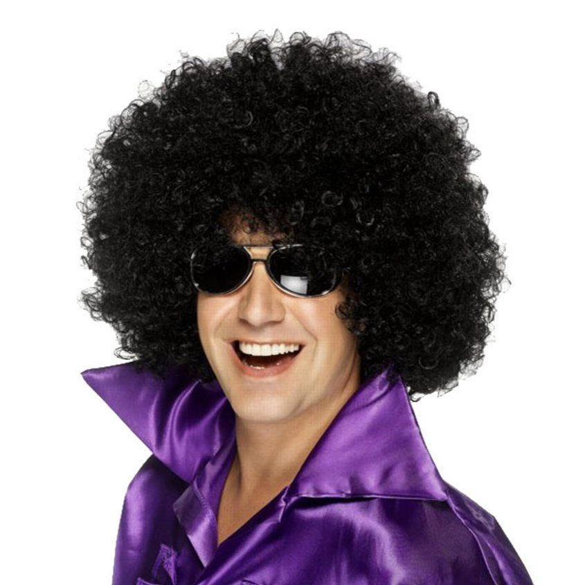 Black Disco Afro Wig