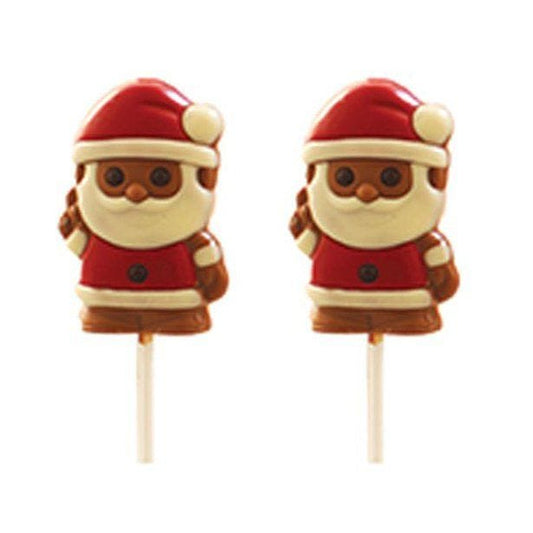 Belgian Chocolate Santa Lolly - 30g