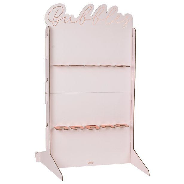 Rose Gold Prosecco Wall Drinks Holder