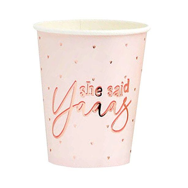 She Said Yaaas Paper Cups - 266ml (10pk)