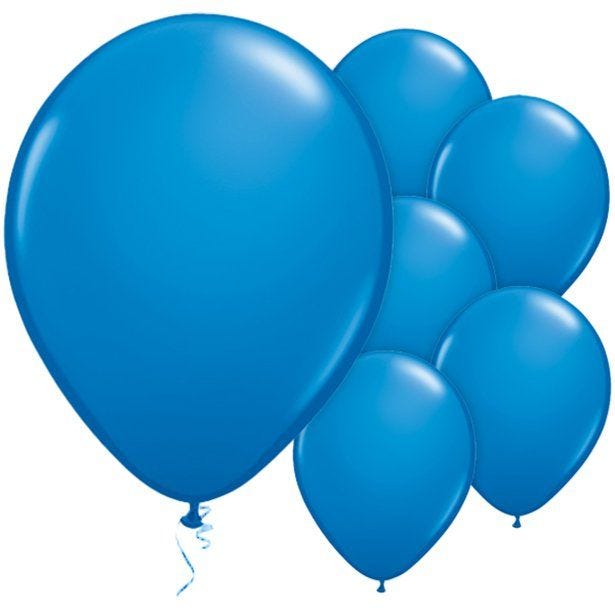 Dark Blue Balloons - 11'' Latex (25pk)