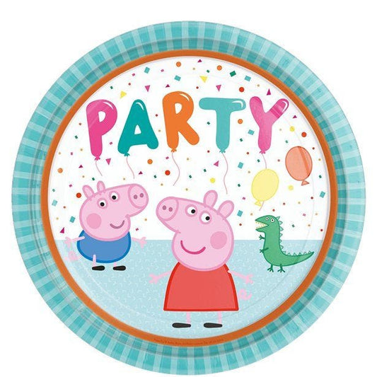 Peppa Pig Paper Plates - 23cm (8pk)