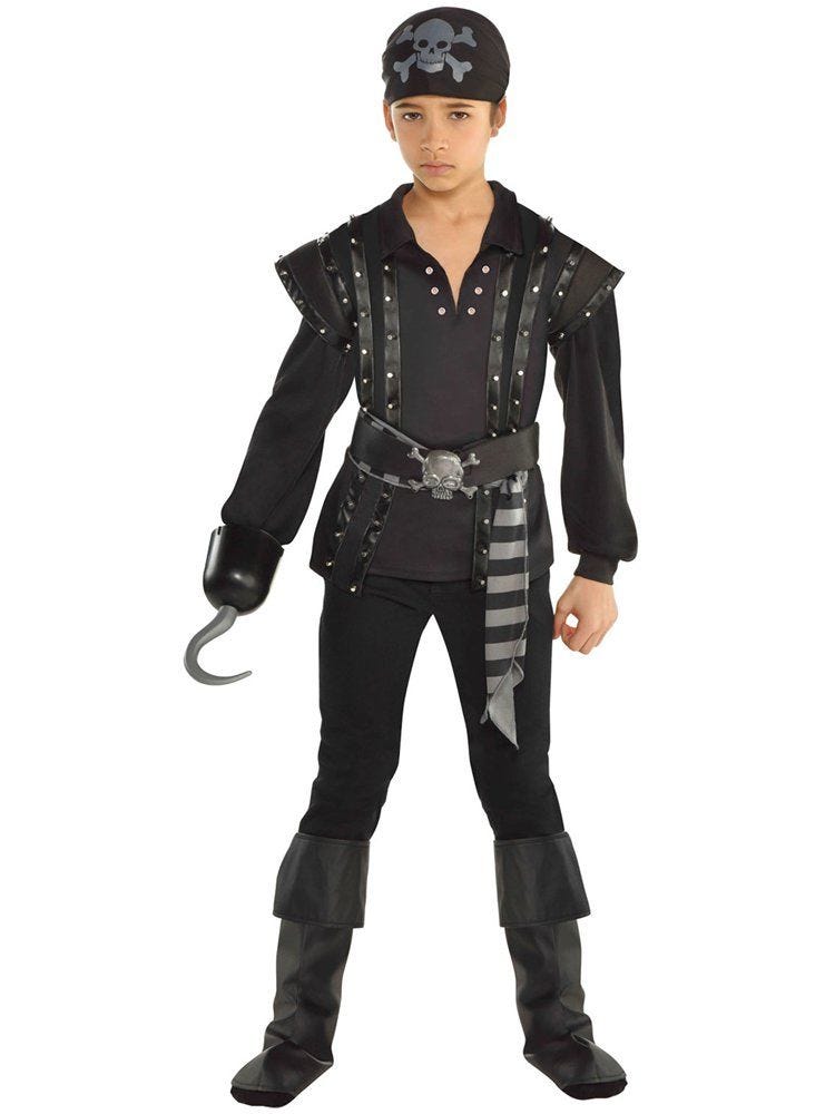 Dark Sea Scoundrel - Child Costume