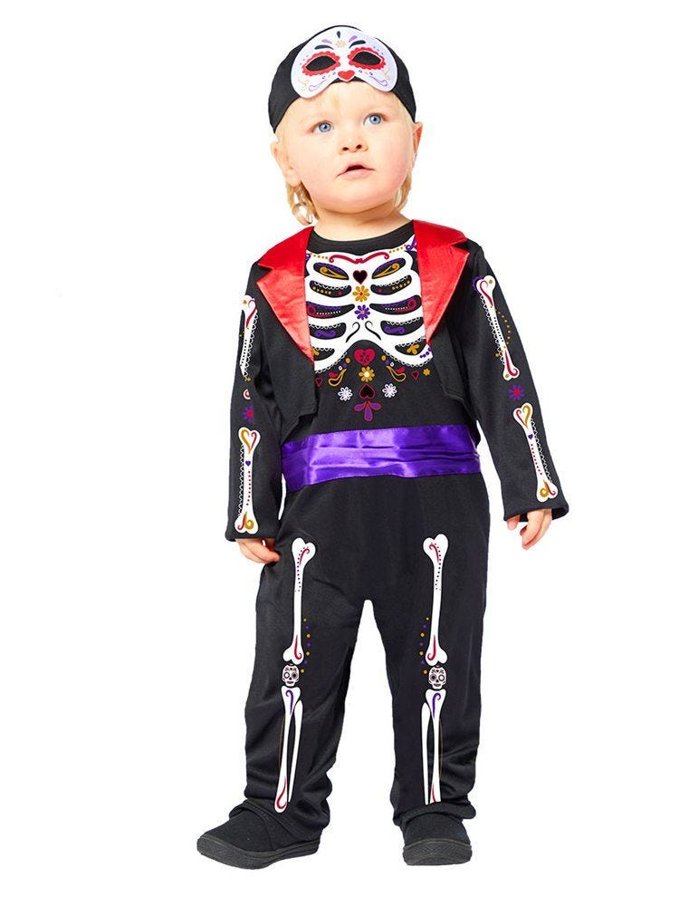 Day of The Dead Jumpsuit - Baby and Toddler Costume