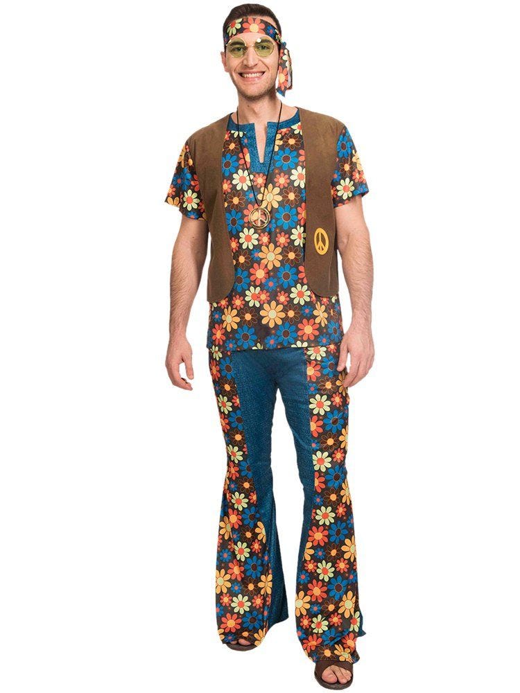 60s Groovy Hippie - Adult Costume