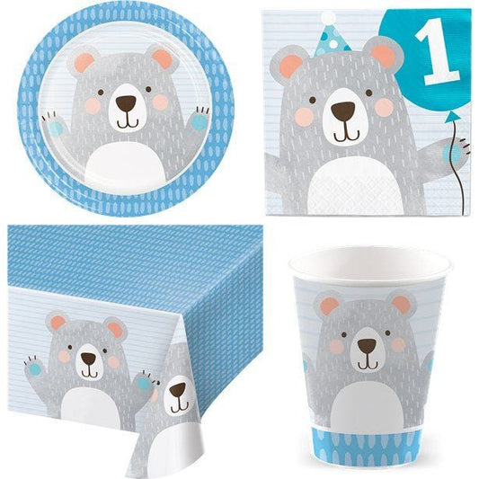 Birthday Bear - Value Party Pack for 8