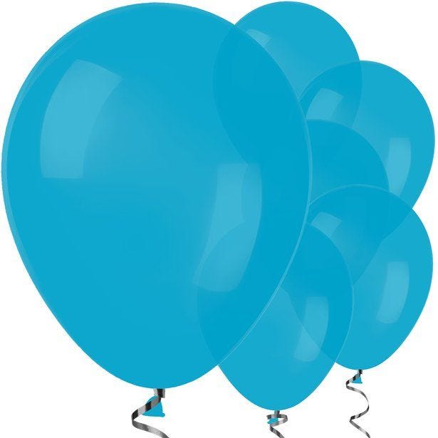 Blue Balloons - 12" Latex Balloons (50pk)